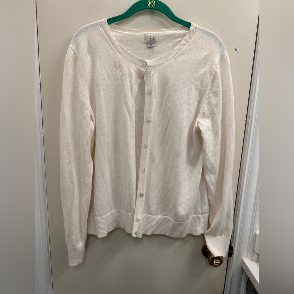 White Cardigan